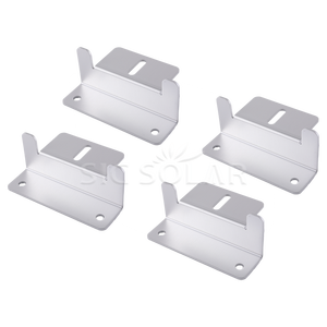 <span class=keywords><strong>Support</strong></span> de fixation <span class=keywords><strong>pour</strong></span> toit de camping-car en acier inoxydable et aluminium, kit de montage de <span class=keywords><strong>panneau</strong></span> <span class=keywords><strong>solaire</strong></span> en Z <span class=keywords><strong>pour</strong></span> système de camping-car - Product Image 1