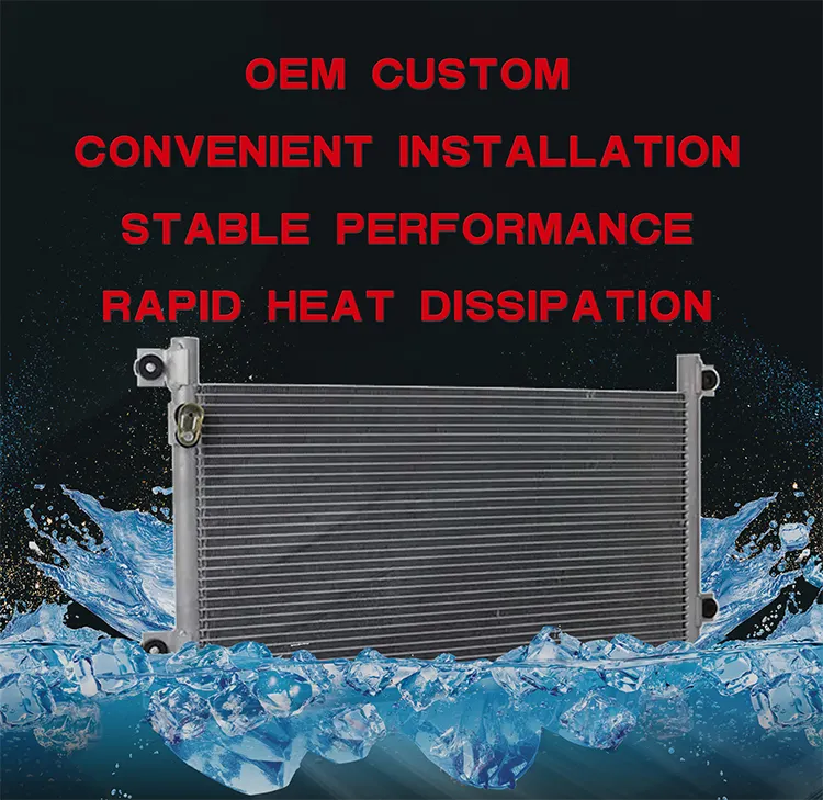 OEM 97606-F2000 7-30030 Condensador de aire acondicionado de fábrica para Elantra condensador de radiador de refrigeración automática A/C