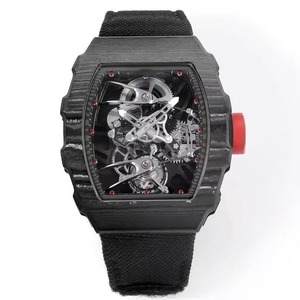 2702 Top-quality Manufactured Men's NTPT carbon Fiber Waterproof Tourbillon Skeletonized <b>Automatic</b> Mechanical Watch - Product Image 2
