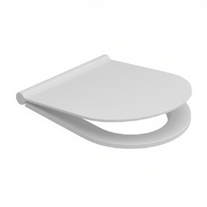 Asiento de Inodoro Termoestable de Cierre Suave MAYKA, Color Gris Cemento - Product Image 2