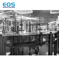 Machine de remplissage aseptique à haute vitesse pour bouteilles PET, ligne de production combinée de remplissage, bouchage et soufflage pour lait et jus