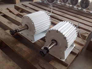 Générateur synchrone à aimant permanent CA 2 kW 48 V/96 V/220 V NE-2000LP, Générateur à aimant sans noyau NE-2000LP - Product Image 2