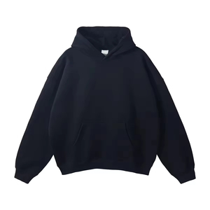 ผู้ผลิตเสื้อผ้า ขายส่ง เสื้อฮู้ดดี้ผ้าเฟรนช์เทอร์รี่ 400 กรัม แบบเรียบ สำหรับผู้ชายและผู้หญิง - Product Image 3