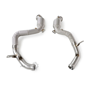 Tubo de Escape para Mercedes Benz AMG GT63 <span class=keywords><strong>GT63S</strong></span> 4.0T W213 2014-2023, Tubos de Escape de Alto Flujo Aislados de Acero Inoxidable - Product Image 6