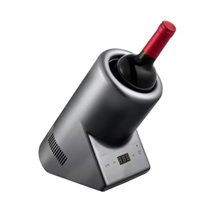 <span class=keywords><strong>Enfriador</strong></span> <span class=keywords><strong>de</strong></span> <span class=keywords><strong>botellas</strong></span> <span class=keywords><strong>de</strong></span> vino eléctrico inteligente portátil <span class=keywords><strong>de</strong></span> 2 <span class=keywords><strong>botellas</strong></span> para Bar - Product Image 4