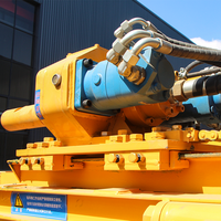 Foreuse hydraulique pneumatique diesel MKD-180 pour puits d'eau, montée sur chenilles, machine de forage de puits
