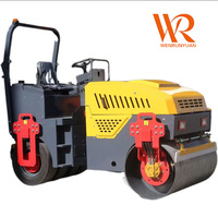 Compacteur routier à roues vibrantes à double tambour de 6 tonnes à vendre