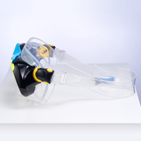 Lunettes de plongée sous-marine en silicone anti-buée et anti-fuite professionnelles personnalisées lentilles remplaçables masque de plongée