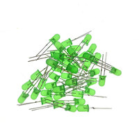 1000 pièces/sac 5mm LED Diode Ultra lumineux blanc chaud rouge vert bleu UV violet jaune multicolore 2V 3V ensemble assorti d'émission