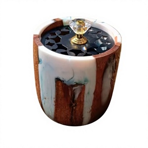 Sultan Aura Handmade Resin Incense Bakhoor Burner Elegant Ramadan Eid <b>Home</b> Fragrance - Product Image 1