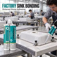 Colle époxy bicomposante AB pour pierre frittée, idéale pour les joints sans couture des dalles de porcelaine et le collage des comptoirs de cuisine – Approvisionnement direct usine