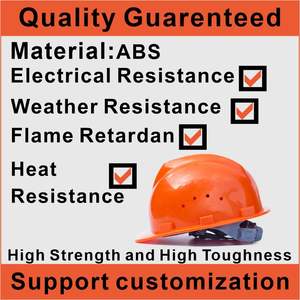 เอบีเอสหมวกกันน็อคแบบเต็มศีรษะสำหรับคนงานหมวกกันน็อคก่อสร้างสำหรับอุตสาหกรรม - Product Image 2