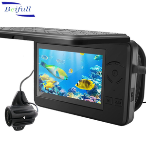 F431 Enregistrement vidéo Caméra de pêche sous-marine 15m Infrarouge LED HD Résolution 1280*720P pour la pêche ICE/SEA - Product Image 1