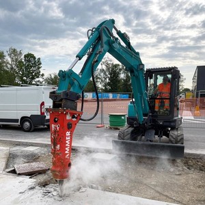 Nuevo CE/EPA 6 Ton 0.18m ³ Tailless Mini Excavadora hidráulica sobre orugas <span class=keywords><strong>Swe60UF</strong></span> con accesorios en stock - Product Image 4