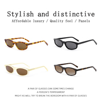 Lunettes de soleil polarisées ovales tendance en acétate pour femmes, confortables pour hommes, fournisseur en gros personnalisé