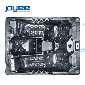 Jacuzzi Pequeño para 3 Personas JOYEE Ariestech, Jacuzzi Romántico para Hotel, Spa Exterior <span class=keywords><strong>de</strong></span> Jardín, Jacuzzi <span class=keywords><strong>de</strong></span> Alta Gama con Sistema <span class=keywords><strong>Balboa</strong></span> - Product Image 2