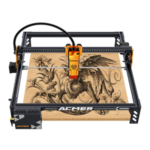 Acmer P1 s Pro 6W Mini Portable <b>Laser</b> Engraver <b>Machine</b> New OEM Diode for <b>Cutting</b> <b>Wood</b> Plywood MDF Paper Leather Crystal AI - Product Image 1