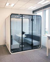 Cabine d'enregistrement mobile insonorisée, studio acoustique, cabine personnalisée pour bureau à domicile, villa, salle de batterie, diffusion en direct