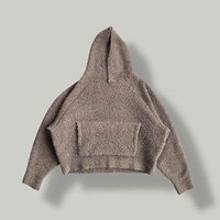 Pull à capuche de couleur unie Hip-hop Street Style avec manches rotatrices vierges pour hommes et femmes