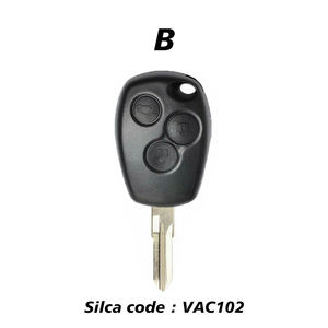 Telecomando Chiave CN010017 a 3 Pulsanti 433MHz PCF7947 per <span class=keywords><strong>Renault</strong></span> /Kangoo II /<span class=keywords><strong>Clio</strong></span> III - Product Image 3
