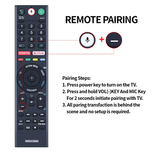New RMF-TX300P Voice Remote <b>Control</b> for Sony Smart TV KD-55X8000E KD-49X8200E KD-43X8000E KD-55X8200E KD-55X8000E FW-55X8001E - Product Image 2