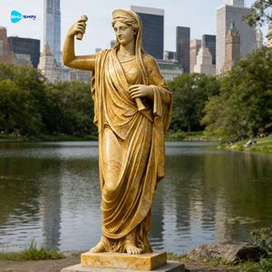 Estatua Antigua de Dios Griego Romano de la Sabiduría, Grande, para Exteriores, Estilo de Diseño Natural, Mármol - Product Image 6