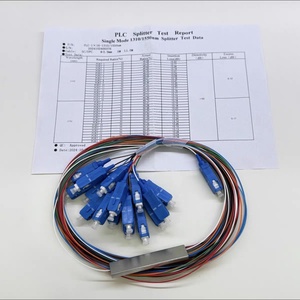Cable LSZH G657A1 9/125 de Fibra Óptica Monomodo de 0.9mm, Divisor PLC de Fibra Óptica 1x2 1x4 1x8 1x16 1x32 1x64 - Product Image 4