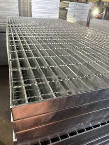 Fábrica Preço Direto Metal Construção Personalizado Materiais Metálicos Quente Mergulhado Grating De Aço Galvanizado 32X5mm - Product Image 3