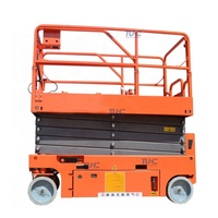 Élévateur à ciseaux électrique mobile hydraulique pour homme, plate-forme élévatrice autopropulsée pour le travail aérien, 6m, 8m, 10m, 12m, 14m