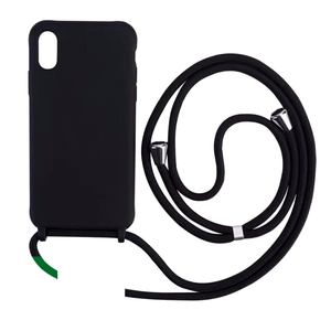 Correa de Cuello Cruzada para <span class=keywords><strong>iPhone</strong></span> 16 15 <span class=keywords><strong>11</strong></span> Pro Max X XR/XS, Funda Trasera de TPU a Prueba de Golpes, Carcasa Impermeable para Teléfono Móvil Plus - Product Image 2