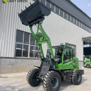 Fournisseur direct d'usine, vente chaude, chargeuse sur pneus de 1000 kg, 4 roues motrices, pelle avant, chargeuse compacte, <span class=keywords><strong>mini</strong></span>-benne, moteur Euro 5, CE - Product Image 3
