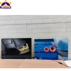 Pósters Luminosos Personalizables de Varios Autos de Lujo, Póster Acrílico de Neón de Autos y Motos, Póster LED - Product Image 2