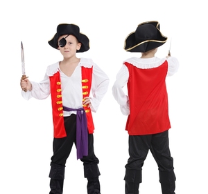 Nuevo diseño personalizado <span class=keywords><strong>de</strong></span> lujo Pirate Prince Set <span class=keywords><strong>para</strong></span> fiestas <span class=keywords><strong>de</strong></span> Halloween Disfraces <span class=keywords><strong>de</strong></span> actuación <span class=keywords><strong>de</strong></span> Cosplay <span class=keywords><strong>para</strong></span> niños - Product Image 5