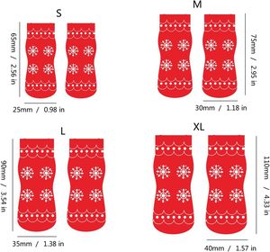 Merry Christmas Gift for Pet <b>Cat</b> and Dog <b>Sock</b> Anti-slip and Warm Winter Knitted Christmas Pet <b>cat</b> and Dog <b>Socks</b> - Product Image 3