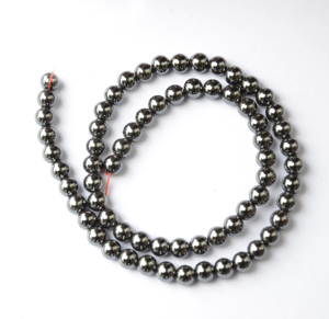 Handmade Natural Stone <strong>Beads</strong> High Quality round <strong>Black</strong> Hematite &amp; Magnetite <strong>Beads</strong> for DIY Jewelry Crystal Lampwork &amp; Glass <strong>Beads</strong> - Product Image 5