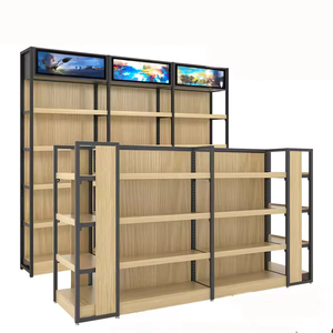 定制批发关河时尚杂货店货架敞车货架超市展示单元 - Product Image 3