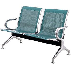 Poltrona per Lounge Airport Lounge mobili Chaises a 3 posti colore grigio sedia da <span class=keywords><strong>ufficio</strong></span> 2 posti - Product Image 5