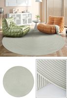 Tapis de maison moderne fait à la main en pure laine lavable et antidérapant pour le salon public, adapté aux animaux domestiques et personnalisable