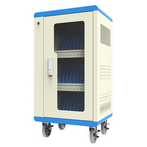 Máy Tính Xách Tay Sạc Giỏ Hàng <span class=keywords><strong>USB</strong></span>-C Tablet Sạc Xe Đẩy Cho Giáo Dục Với Điều Khiển Wifi - Product Image 1