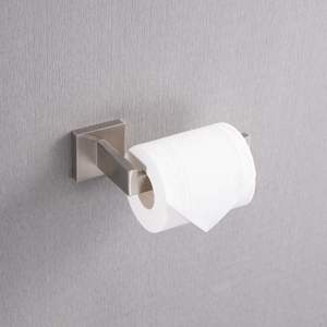 DB Luxury Bathroom <b>Hardware</b> Set Stainless Steel Brushed Finish Wall Mounted Modern Design for Hotels - Product Image 4