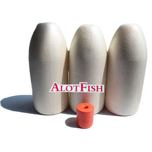 Agrok Ak-1AK-3 AK-5 Haute Qualité Grande Taille Piège À Crabe Bouée Orange Blanc PVC Crabe Flotteur - Product Image 1