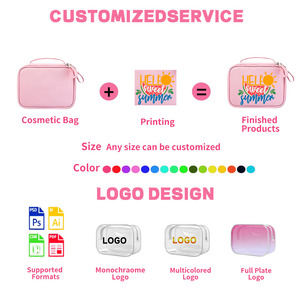 Bolsa <span class=keywords><strong>de</strong></span> Aseo con Separación para Artículos Húmedos y Secos, Organizador <span class=keywords><strong>de</strong></span> Cosméticos con Ventana <span class=keywords><strong>de</strong></span> PVC, Bolsas <span class=keywords><strong>de</strong></span> Viaje Impermeables <span class=keywords><strong>de</strong></span> Cuero PU, Logotipo Personalizado OEM y ODM - Product Image 6