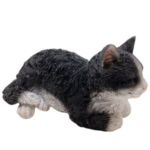 Commercio all'ingrosso della resina sculture per gli amanti del gatto per la <span class=keywords><strong>vendita</strong></span> carino tabby cat animali - Product Image 3