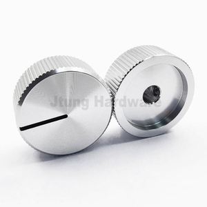 Bouton de commande rotatif en aluminium de 12,5 mm de hauteur, diamètre différent de 6,4 mm, pour montage sur trou de potentiomètre d'effet de guitare - Product Image 3