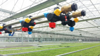 Système d'irrigation automatique mobile à flèche d'arrosage de haute qualité pour serre agricole Jiapei