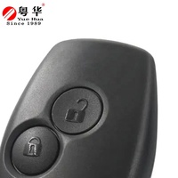 2 Boutons 206 Socket 10mm LN--2 Car Remote Key Case Shell Cover sans lame pour Renault Clio Kangoo Twingo Modus Languna