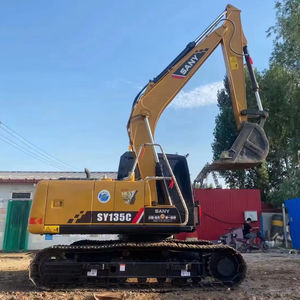 Pelleteuse d'occasion SANY SY135C pelleteuses SY95C SY135C SY155C SY205C en stock à vendre à Shanghai - Product Image 1