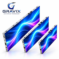 Écran LED fixe en aluminium pour intérieur 1000x250mm, 3840Hz, taux de rafraîchissement élevé, mur vidéo 4K, garantie 3 ans, écoénergétique pour les magasins de détail
