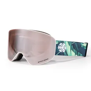 Cylinder Detachable Lens Snowboard Ski Goggles Men Women Youth Anti Fog OTG Winter Snow Goggles