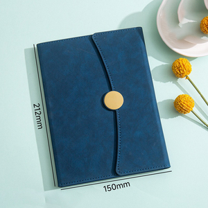 IStapromo Gifts Wholesale Custom Logo Hardcover <b>A5</b> Printed Personal Diaries Journal Tri-fold PU Leather <b>Notebook</b> with CMYK Print - Product Image 2